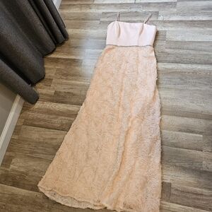 Best Adams Formal Peach color long Dress Used